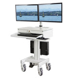 Tv + Pc Mobile Computing  Workstation