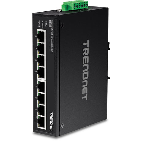 EAN 0710931161762 - Trendnet TI-E80 switch No administrado Fast Ethernet (10/100) Negro imagen 1