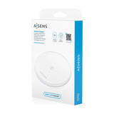 EAN 8435739903445 - AISENS ASCH-15W1WC057-W cargador de dispositivo móvil Smartphone Cargador inalámbrico Interior imagen 7