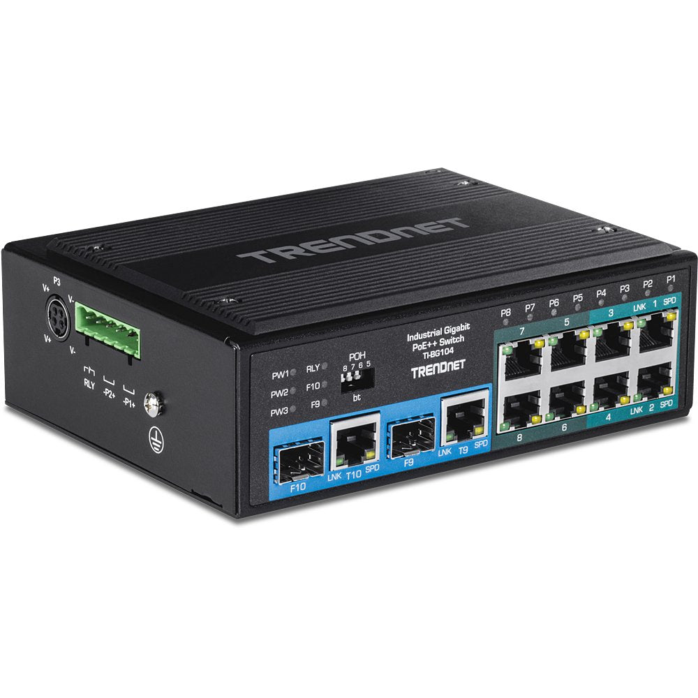 EAN 0710931162295 - Trendnet TI-BG104 switch No administrado Gigabit Ethernet (10/100/1000) Energía sobre Ethernet (PoE) Negr imagen 3