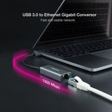 Nanocable Adaptador De Red Usb 3.0 A Ethernet Gigabit 10/100/1000 Mbps