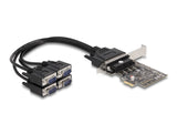 Pci Express Karte Zu 4 X Seriell Rs-232