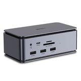 EAN 4002888433723 - Lindy 43372 base para portátil y replicador de puertos Acoplamiento USB4 Antracita imagen 1