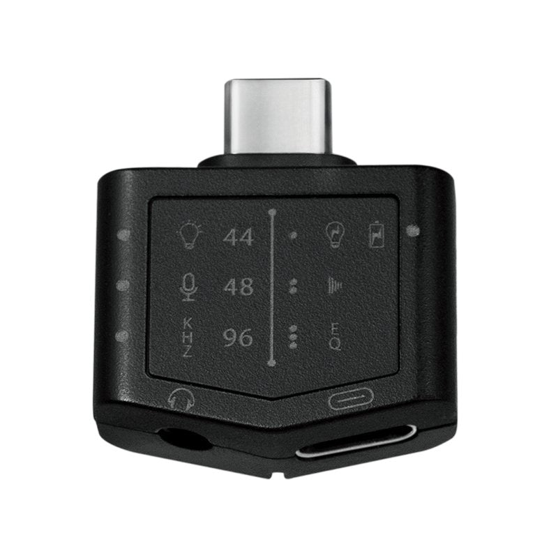 Logilink Adaptador Audio M. Eq, 2xusb-C -> 3,5mm/F,96khz W/Pd