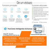 Hp Envy Inspire 7921e All-In-One Color Inkjet 15/10ppm Print Scan Copy Printer