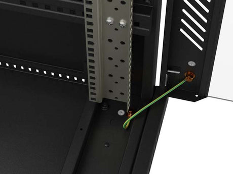 EAN 5901969447187 - Lanberg FF01-6222-12B armario rack 22U Rack o bastidor independiente Negro imagen 12