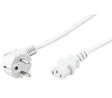 EAN 5712505211410 - Microconnect PE010430W cable de transmisión Blanco 3 m C13 acoplador imagen 1