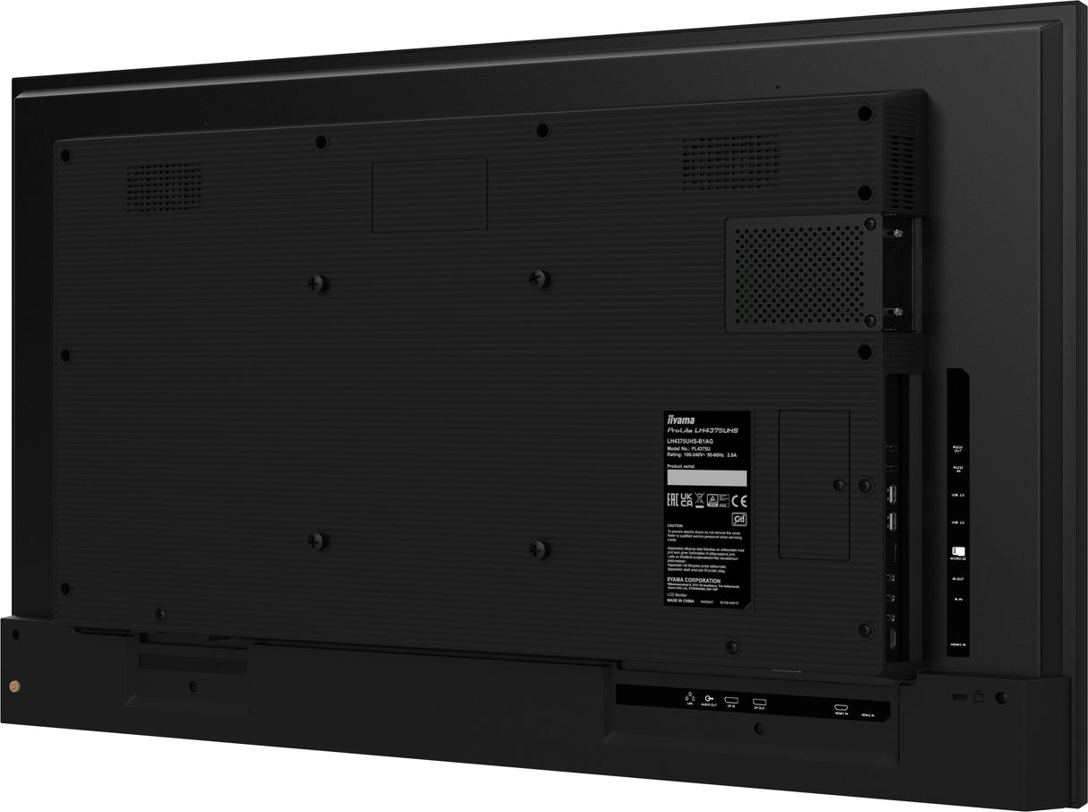 Iiyama Prolite Pantalla Señalización 81,3 Cm (32") Lcd Wifi 500 Cd / M² Full Hd Negro Android 11 24/7