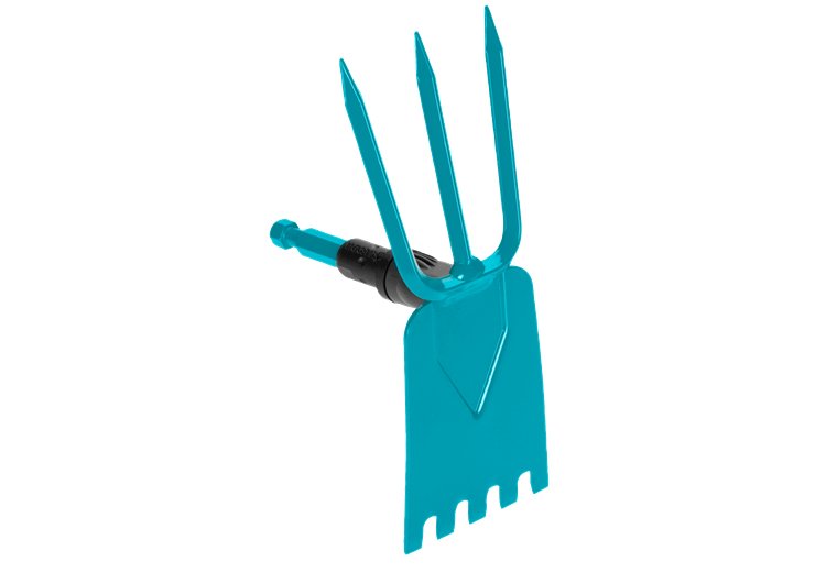 Gardena 3219-20azada Binadora Combisystem 3 Puntas Con Pala Recta Anchura 9cm