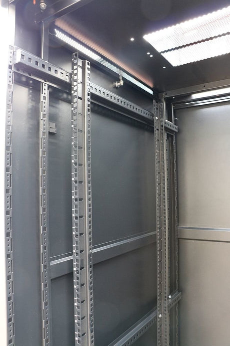 EAN 5903148914459 - Extralink 42U 800X800 STANDING RACKMOUNT CABINET BLACK Rack o bastidor independiente imagen 3
