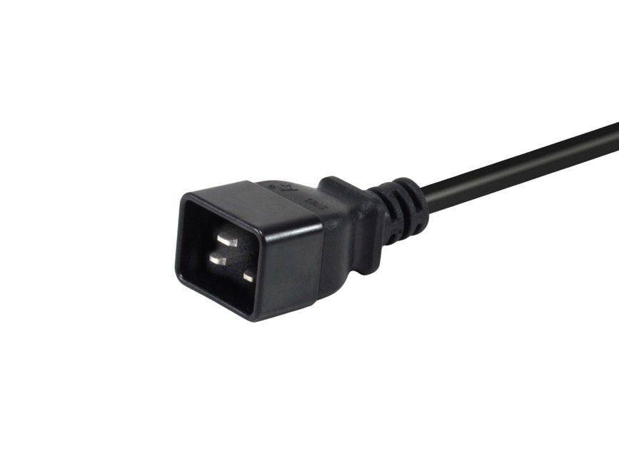 EAN 4015867240816 - Equip 112141 cable de transmisión Negro 3 m IEC C20 IEC C13 imagen 2