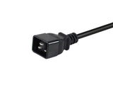 EAN 4015867240816 - Equip 112141 cable de transmisión Negro 3 m IEC C20 IEC C13 imagen 2