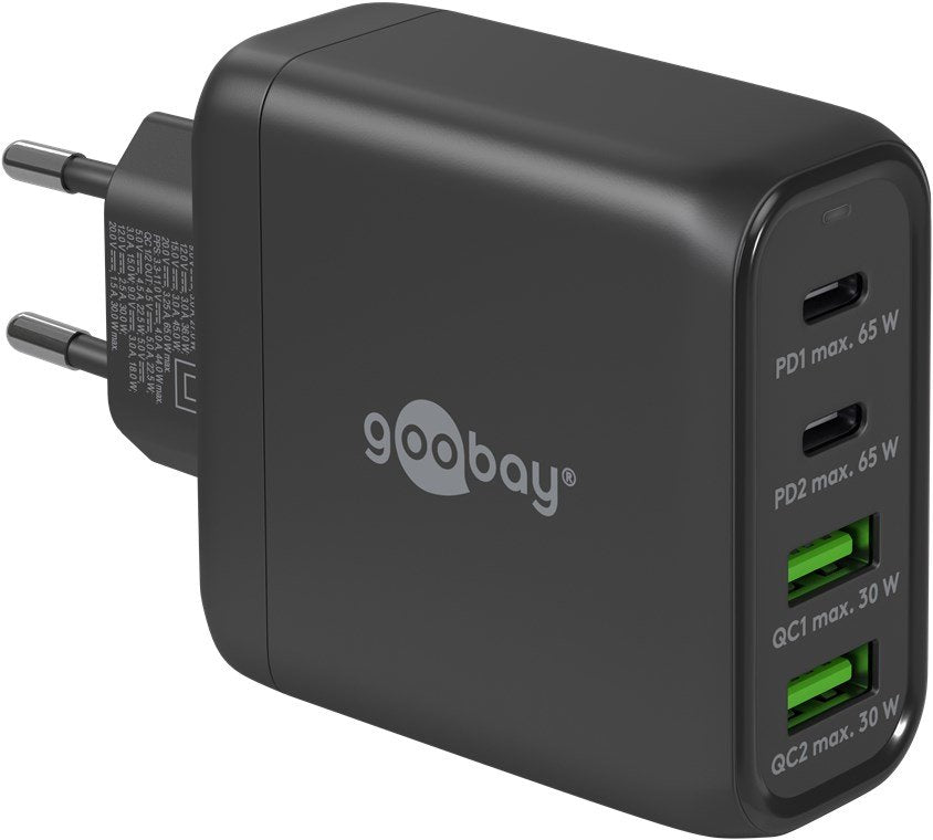 Goobay 64817, Cargador Negro