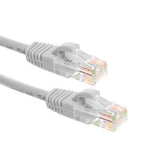 Patchkabel Kat6a Utp,  Lysegr, 0,5m, 2x4xawg24,