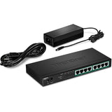 EAN 0710931162257 - Trendnet TPE-TG84 switch No administrado Gigabit Ethernet (10/100/1000) Energía sobre Ethernet (PoE) Negr imagen 5