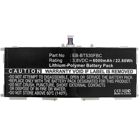 EAN 5711783874560 - CoreParts MBTAB0039 accesorio o pieza de recambio para tableta Batería imagen 1