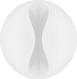 Goobay Organización De Cables Para Escritorio Blanco 95183