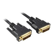 Sharkoon 3m Dvi-D To Dvi-D (24+1) Cable Dvi Negro