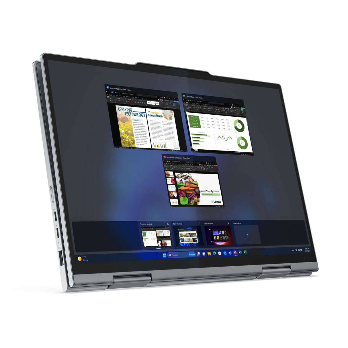 EAN 198153863075 - Lenovo ThinkPad X1 2-in-1 Gen 9 Intel Core Ultra 5 125U Híbrido (2-en-1) 35,6 cm (14") Pantalla táctil WUX imagen 9