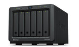 Nas Synology Ds620slim  6bay 2.5in 2.0ghz Dc Ext  2x Gbe 2x Usb 3.0 2gb Ddr3l      In