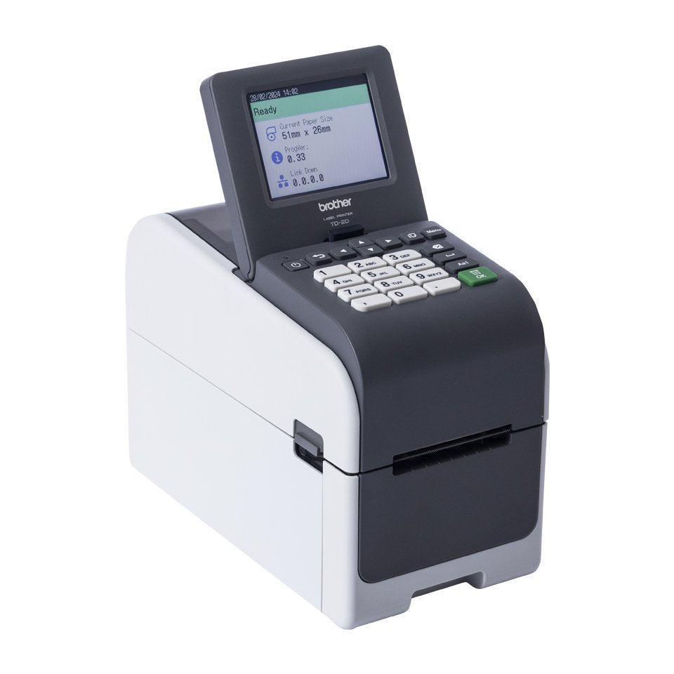 EAN 4977766836609 - Brother TD-2350DSA203 impresora de etiquetas Térmica directa 203 x 203 DPI 152 mm/s Inalámbrico y alámbri imagen 4