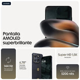 Smartphone Motorola Edge 70 Fusion Fifa Edition 6.78" Sim Doble Android 16.0 5g Usb Tipo C 8 Gb 256 Gb 5200 Mah Negro