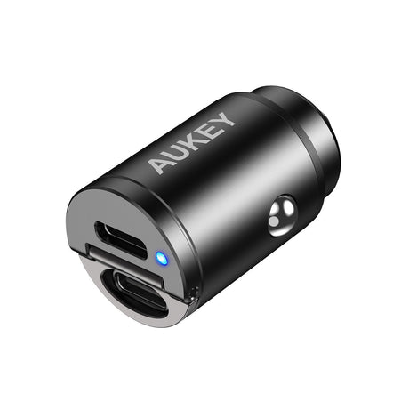 EAN 0608119199846 - AUKEY CC-A4 cargador de dispositivo móvil Smartphone, Reloj inteligente, Tableta Negro Encendedor de ciga imagen 1