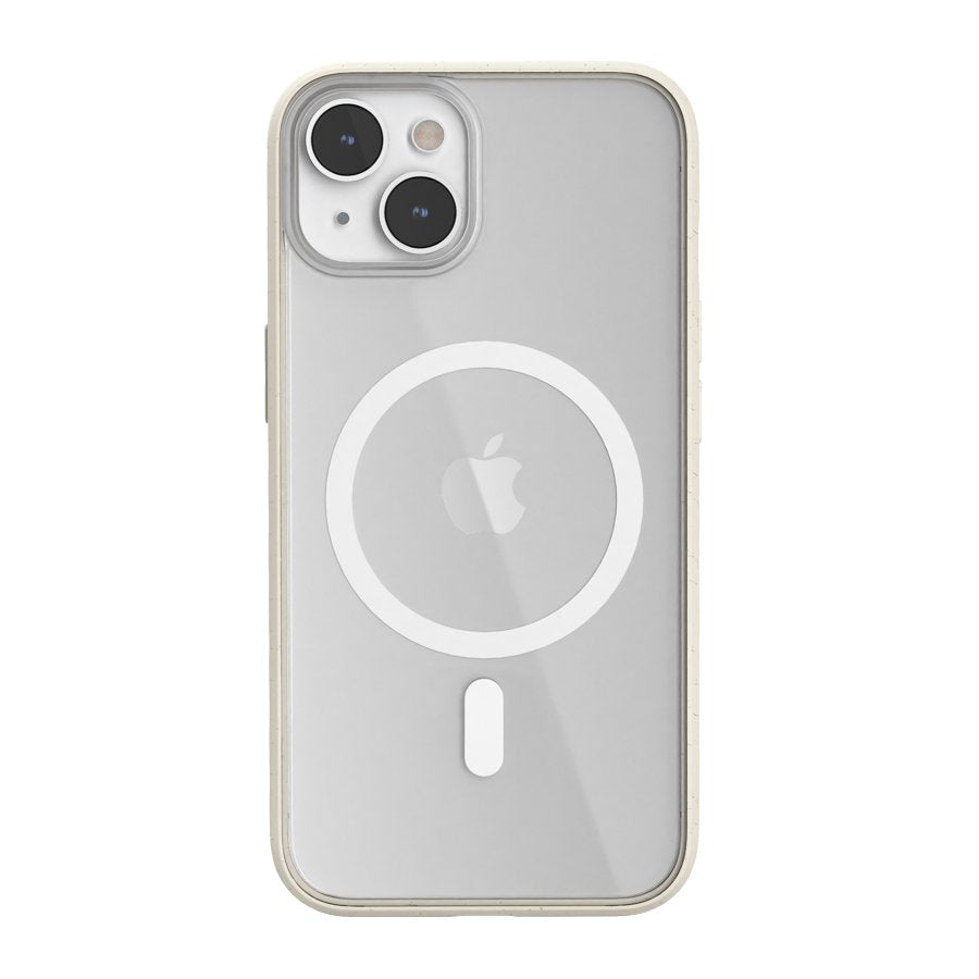 Woodcessories Eco644 Funda Para Iphone 14 Plus 17 Cm (6.7") Transparente, Blanco