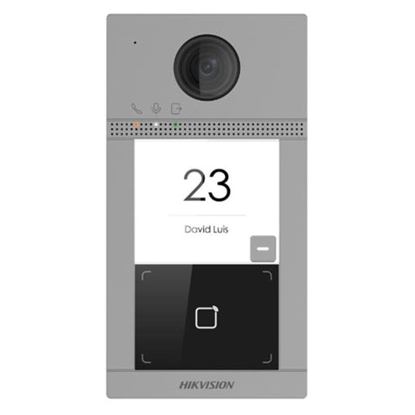 EAN 6931847110291 - Hikvision DS-KV8113-WME1(C)/FLUSH/EU sistema de intercomunicación de video 2 MP Negro, Gris imagen 1