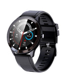 Smartwatch Leotec 1,28" Multisport Wave Negro Pantalla Redonda