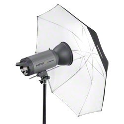 Walimex 2in1 Reflex & Translucent Umbrella White 84cm