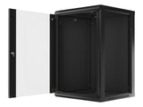 EAN 5901969403237 - Lanberg WF01-6618-10B armario rack 18U Bastidor de pared Negro imagen 3