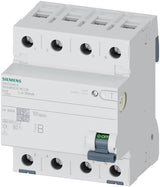 Siemens 5sv33464 Fi-Interruptor 5sv3346-4 Tipo B 63a 3+N Polos 30ma 400v 4te