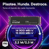 Dysk Ssd T710 2tb M.2 Nvme 2280 Pcie 5.0 14500/13800
