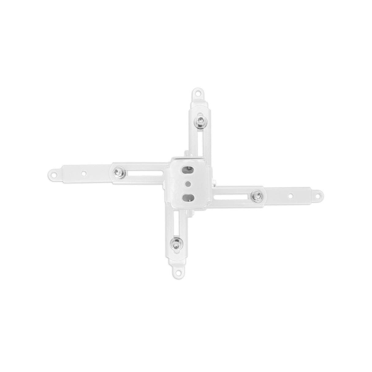 Tooq Soporte Universal De Techo Para Proyector - Inclinable Y Giratorio - Peso Max 20kg - Blanco