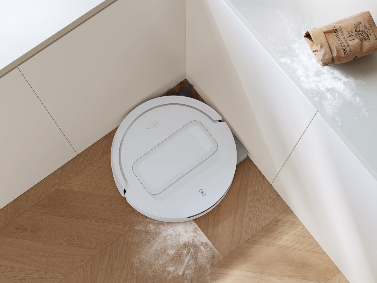 Ecovacs Deebot T90 Max Omni Vacuum Cleaner,Robot,Wet&Dry,30000pa,Truedge 3.0,Zerotangle 4.0,Ozmo Roller 3.0,White+Omni Auto-Empty Station