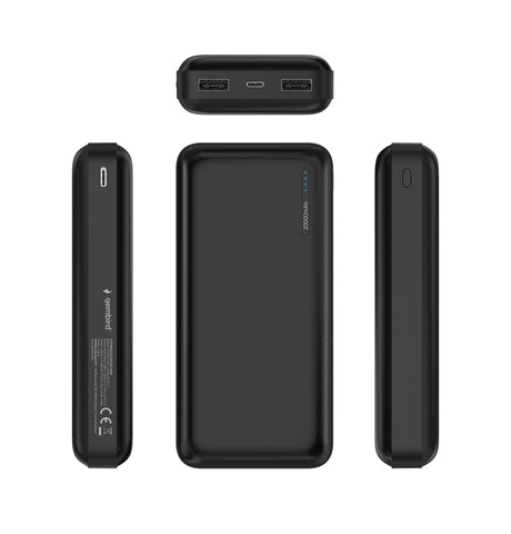 EAN 8716309119092 - Gembird PB20-01 batería externa Polímero de litio 20000 mAh Negro imagen 2