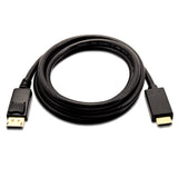 V7 Displayport A Hdmi 3 Metros Color Negro