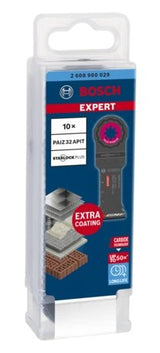 Hoja De Sierra De Inmersión Bosch Professional Expert Paiz 32 Apit Multimax 10 Piezas, Carburo, Ancho 32 Mm 2608900029
