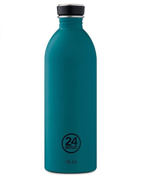 EAN 8051513921803 - 24Bottles URBAN BOTTLE ATLANTIC BAY Uso diario 1000 ml Acero inoxidable, Piedra Turquesa imagen 1