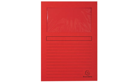 EAN 3130630501053 - Exacompta 50105E carpeta Caja de cartón Rojo A4 imagen 1