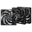 EAN 4895213703888 - ARCTIC P12 Slim PWM PST Carcasa del ordenador Ventilador 12 cm Negro 3 pieza(s) imagen 1