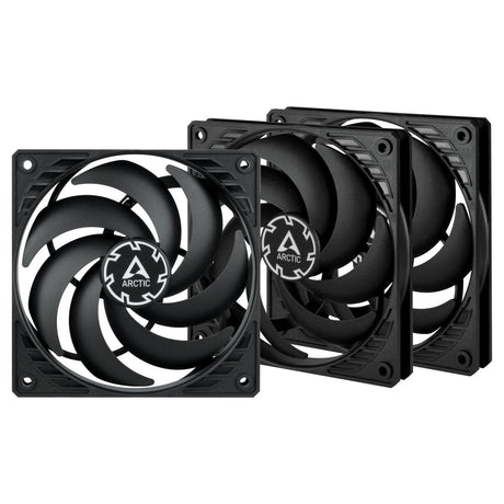 EAN 4895213703888 - ARCTIC P12 Slim PWM PST Carcasa del ordenador Ventilador 12 cm Negro 3 pieza(s) imagen 1