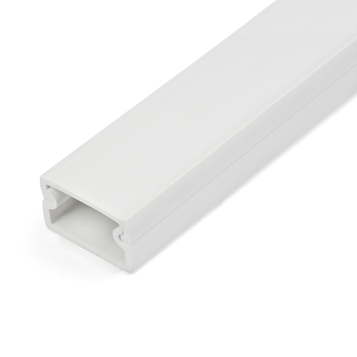 Startech.Com Canaleta Sólida De Gestón De Cableado Con Cinta Adhesiva Y Tapa, 19 Mm An X 11 Mm Al - 1 M Lar, Cubierta De Pvc O Conducto De Pared Para Cables De Red O Alimentación - Para Un Máximo De 6 Cables - Ul (Cable Management Raceway W