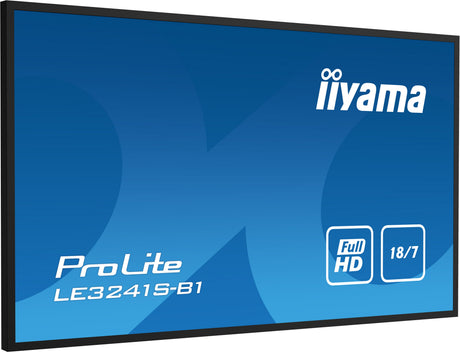 EAN 4948570120918 - iiyama LE3241S-B1 pantalla de señalización Pantalla plana para señalización digital 80 cm (31.5") 350 cd  imagen 3