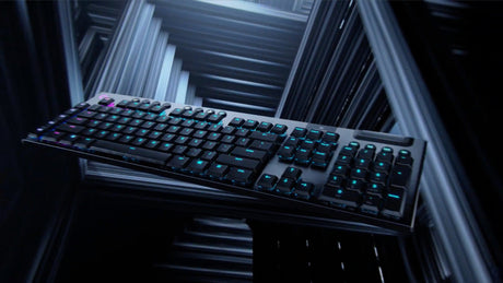 EAN 5099206082779 - Logitech G 920-009111 teclado Juego RF Wireless + Bluetooth QWERTY Internacional de EE.UU. Negro imagen 8