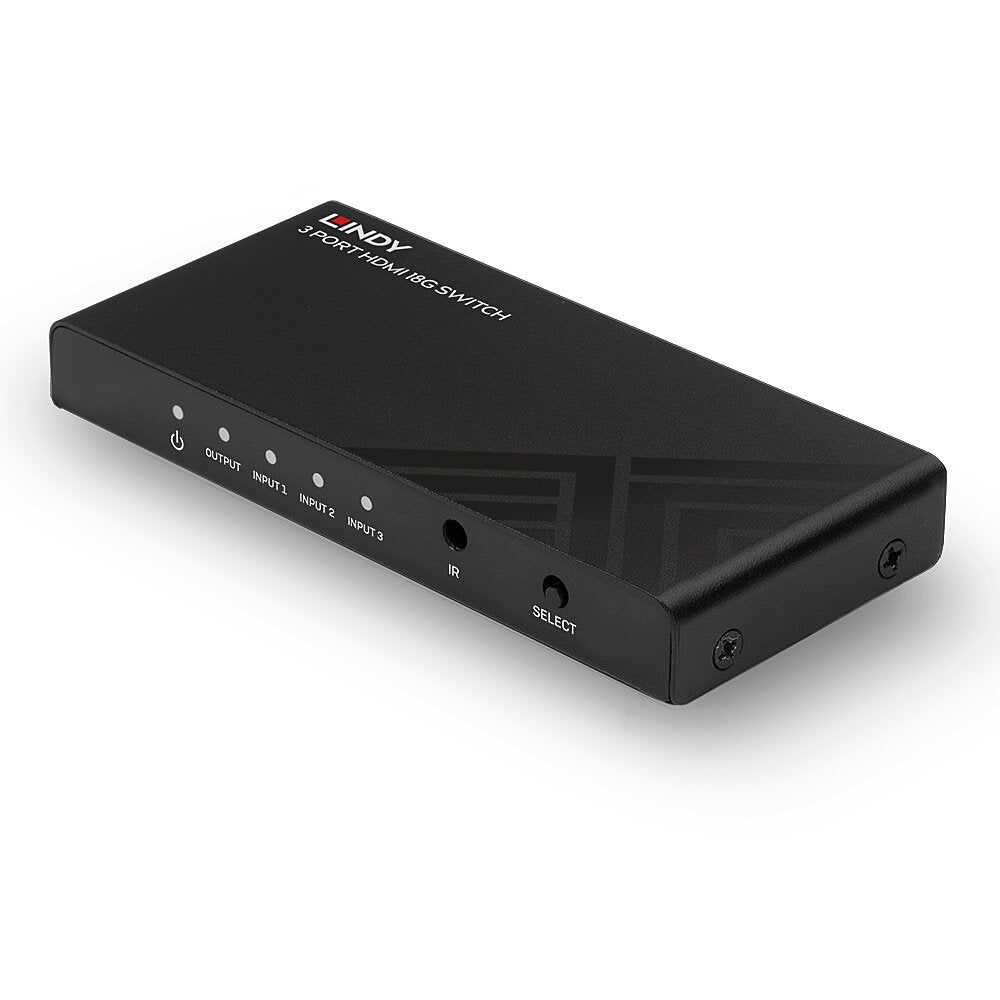 Lindy 3 Port Hdmi 18g Switch
