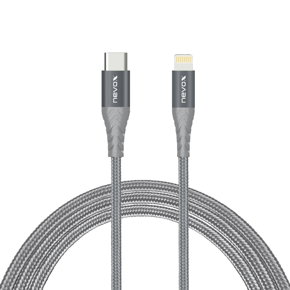Nevox Cable De Datos Lightning -> Usb-C Mfi 1886 2m