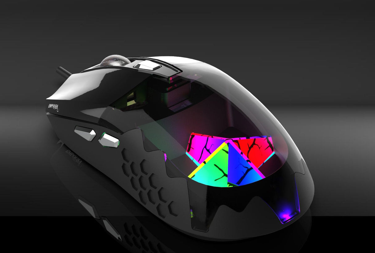 Ratón Gaming Inca Empousa 3d Rgb Led 7200 Dpi Macro Keys Private
