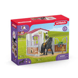 Schleich Caja De Caballo Horse Club Con Tori & Princess, Figura De Juguete